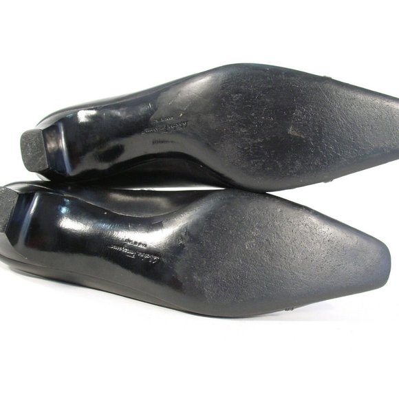 FERRAGAMO Stampato Gancini Horsebit Heel US 8.5 2A - Picture 5 of 8